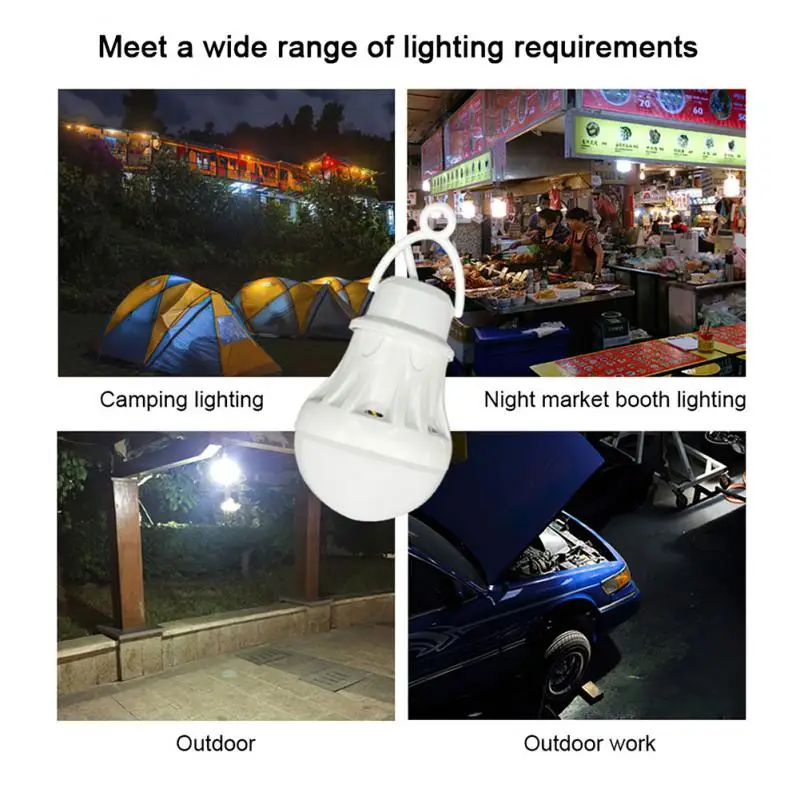 USB LED Žiarovka Prenosné LED Lampa Kniha Svetlá Outdoor Camping Svetlo Vnútorné Svetla na Čítanie Žiarovky, Úspora Energie Núdzové Svetlá na Čítanie