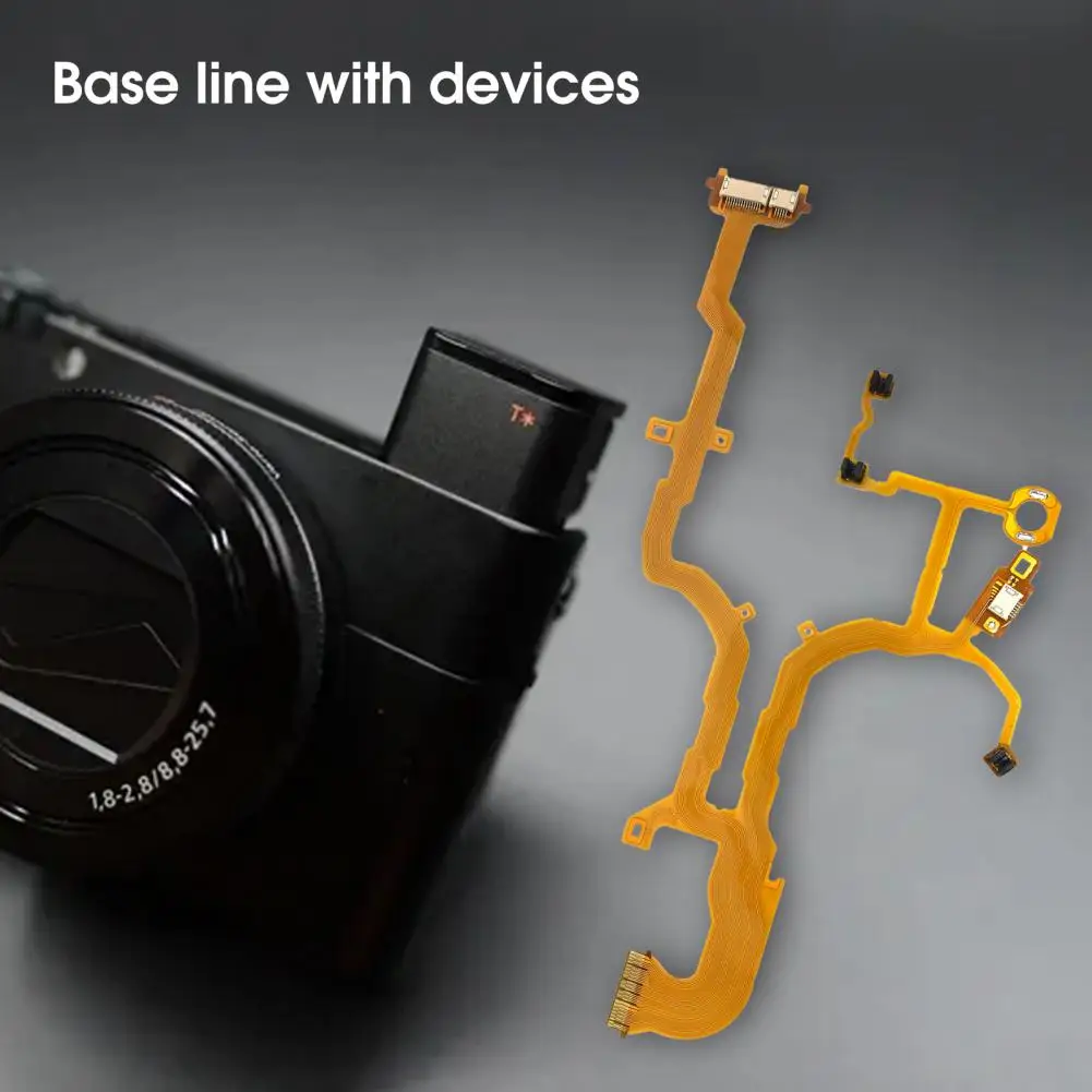 Ľahký, Kompaktný Digitálny Fotoaparát, Objektív Späť Flex Kábel Opravu, Výmenu Súčasti Objektívu Flex Kábel FPC
