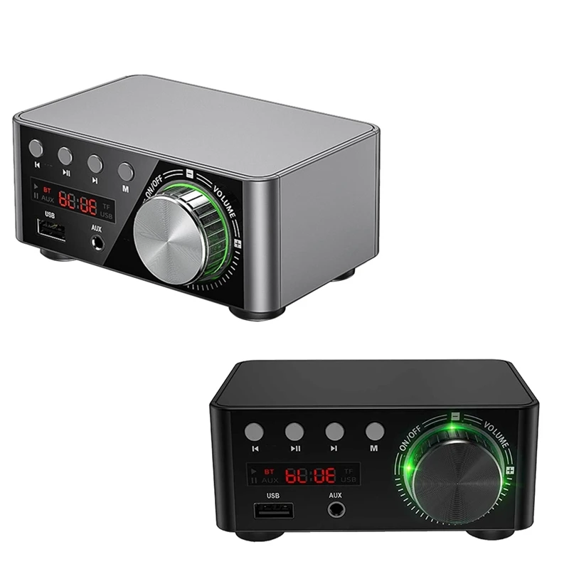 Mini Audio Hifi Bluetooth 5.0 Power Class D Zosilňovač Tpa3116 Digital Amp 50Wx2 Domáce Audio Car Morské USB/AUX IN