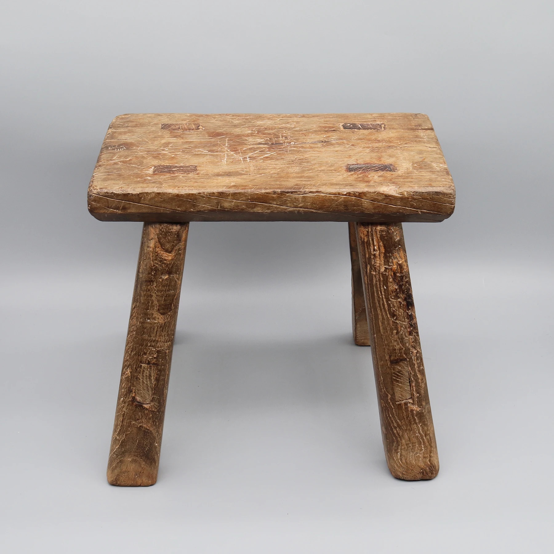 Stredná veľkosť drevenú stoličku, Veľmi starý, Masívneho dreva, Čínsky antik, Mortise a tenon spájané stolice