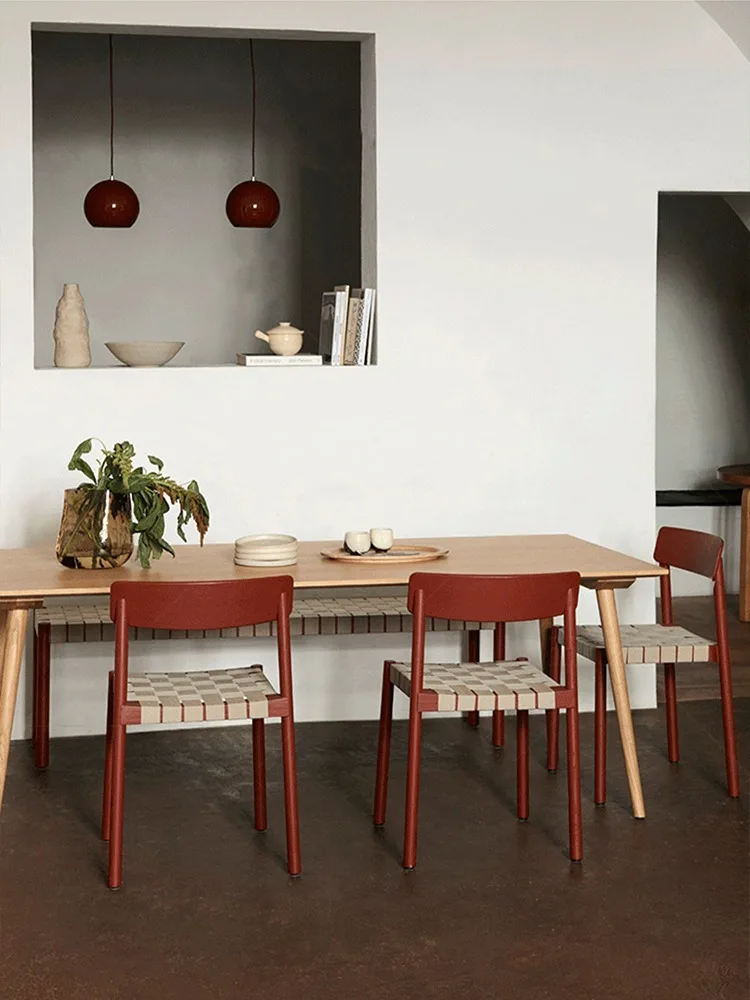 Dizajnér stoličky z masívu doma vinobranie v rodine kaviareň stoličky wabi-sabi vintage stoličky