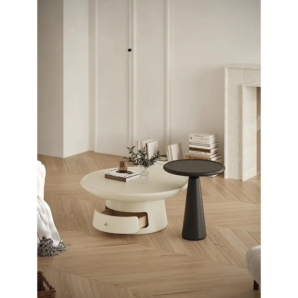 2023 nový francúzsky krém vietor čaj stôl malý byt obývacia izba home designer svetlo luxusné vysoký zmysel pre veľkosť zmes