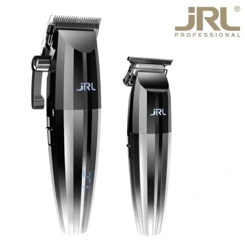 JRL Olejované Hair Clipper FF2020C 2020T Professional Hair Salon Gradient Účtovať Push Biela Sochárstvo Zastrihávač