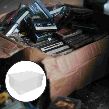 CD Úložný Box DVD Držiteľ DVD Skladovanie Prípade Plastových CD Kontajner Organizátor