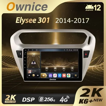 Ownice K6 + 2K Peugeot 301 pre Citroen C-Elysee CElysee 2012 - 2016 autorádio, Video Prehrávač, Navigácia GPS Android Č. 12 2din