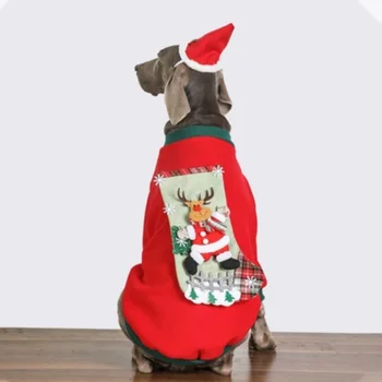 Oblečenie Pre Psy Veľkých Psov Zimné Červená Pet Vianoce Zimné Oblečenie Labrador Teplé Zlaté Vlasy, Oblečenie