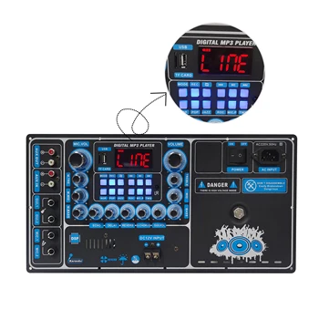 Stereo Zosilňovač Modul 2 Kanál Profesionálne Audio Reproduktorov Zosilňovače