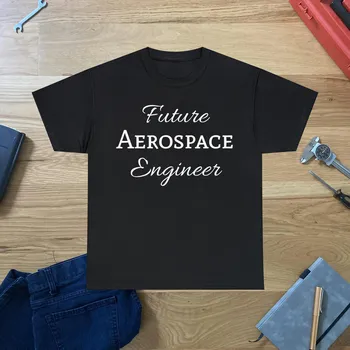 Budúcnosť Letecký Inžinier T-Shirt, Zábavnej Fyzika Matematika Veda Čaj, Sarkastický, Hlúpy Vtip T Tričko