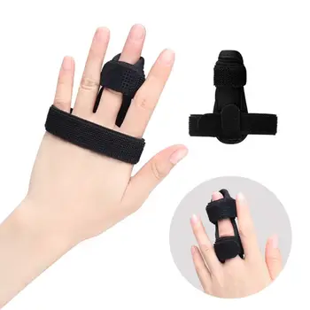 Black Prst výrony Ochrana Kĺbov Športových úrazov Prst Immobilizer Prst Dlahy Rovnátka Palička Rovnátka Prst Podporu