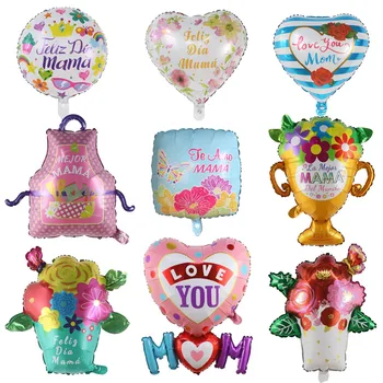 Šťastný Deň matiek Fólie Hélium Balóniky Nastaviť Láska Balón Deň Matiek Mama Narodeniny, Party Dekorácie, Darčeky Hélium Globals Dekor