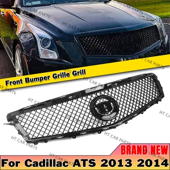 Pre Cadillac ATS 2013-2014 2013 2014 1 Kus, Čierna Predná Mriežka Nárazníka Gril Oka Honeycomb Sytle
