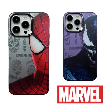 Marvel Spider Man Jed Cool Trend Telefón puzdro pre iPhone 11 12 13 14 15 Pro Max Promax Módne Ochranný Zadný Kryt Mužov Darček