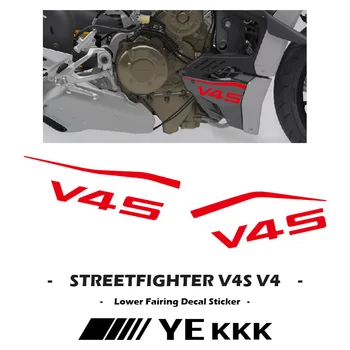 Nové, Nižšie Kapotáže Odtlačkový Nálepky Shell Linky V4 V4S SP2 V2 Pre Ducati Streetfighter V4 V4S SP2 V2
