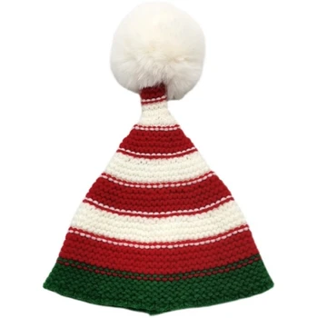V zime Teplý Klobúk Detský Baby Spp Priedušná Vianočné Hat Háčkovanie Klobúk pre Chlapca, Dievča D7WF