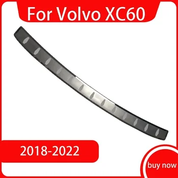 Auto styling nerezová oceľ Zadný Nárazník Chránič Prahu batožinového priestoru Zadný kryt Behúňa Doska Výbava Volvo XC60 2018 2019 2020-2023