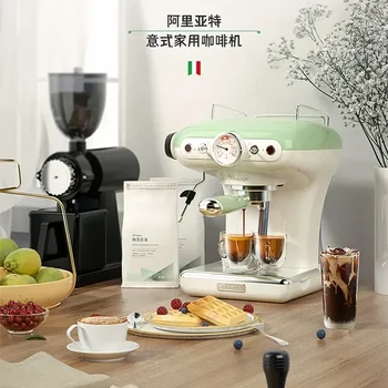 Ariete Domov taliansky Semi-automatic Retro kávovar Malé Profesionálne Koncentrované Pary Jeden Mliečna Pena kávovar Stroj