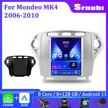 Srnubi Android 2 Din autorádio pre Ford Mondeo 4 Mk4 2006 2007 2008 2009 2010 Multimediálny Prehrávač Carplay GPS Stereo DVD Vedúci Jednotky