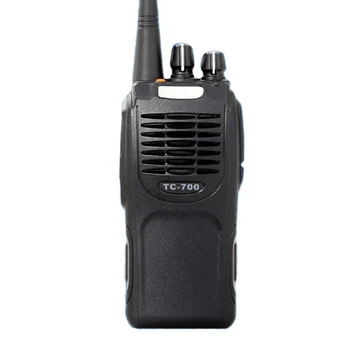 TC-700 Digitálne a Analógové Hlas Šifrovanie Pohodlné Anti-jeseň Čierne Vonkajšie 16 Ručné 12 Mesiacov Odbornej Walkie Talkie