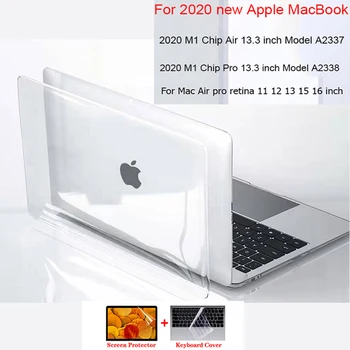 Prenosné puzdro Pre Apple Macbook Air pro M1 Čip 13.3 palcový Dotykový panel ID Air13 A2337 A1932 A2179 pro13 A2338 A1706 A2159 A2251 prípade