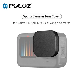 PULUZ PU541B Športové Kamery Kryt Objektívu pre GoPro HERO11 10 9 Black Akčné Kamery Šošovky Mäkké Silikónové Obrazovke Ochranný Kryt Spp