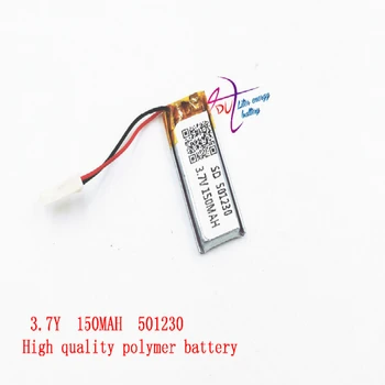 1 KS Liter energie 501230 3,7 V 150MAH BT150 Bluetooth Headset 3,7 V lítium-polymérová batéria