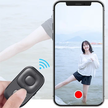 Samospúšť, Diaľkové Ovládanie Fotoaparátu Stick Uzávierky Vydania Mini Bluetooth Diaľkové Spúšte Bezdrôtový Selfie Diaľkové Ovládanie pre Telefón