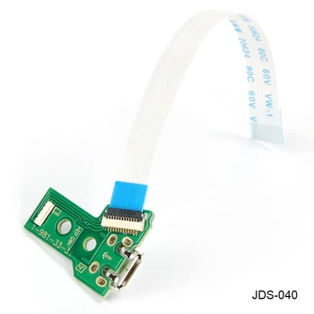 1pc USB Nabíjací Port Zásuvka Doska Pre 12Pin JDS 011 030 040 055 14Pin 001 Konektor Pre PS4 Radič