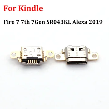 10-20PCS Pre Kindle Fire, 7 7. 7Gen SR043KL Alexa 2019 USB Nabíjací Port Dock Konektor pre Nabíjačku Konektor Zásuvka
