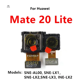 Pôvodný Pre Huawei Mate 20 Lite Mate20 20Lite Zadné zadný Fotoaparát Hlavná Čelia Malé Modul Kamery Náhradné Diely