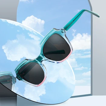 VKYEE Prispôsobiteľné Predpis Polarizované slnečné Okuliare Pre Ženy CR39 Jedinečný Dizajn Krátkozrakosť Stupeň UV Ochrany Slnečné Okuliare 2142
