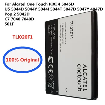 Nové TLI020F1 Batérie Telefónu Pre Alcatel One Touch PIXI 4 5045D U5 5044D Y I T / 5047D 5047Y 4047D Pop 2 5042D C7 7040 7040D 501F