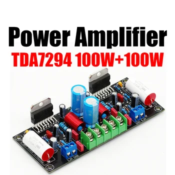 Klasické TDA7294 zosilňovač rady urob si sám diely stavebnice 200W audio zosilňovač doske PCB dual channel HIFI