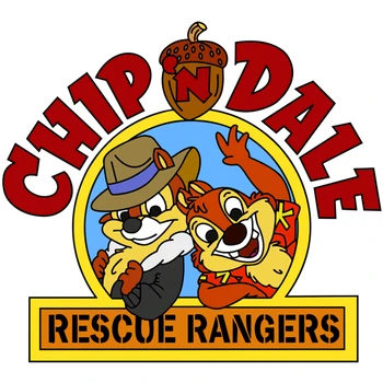 RuleMylife Chip 'n Dale Rescue Rangers Nálepka Na Notebook Vody Pohár Stôl Anime Roztomilý Auto Samolepky, Dekorácie