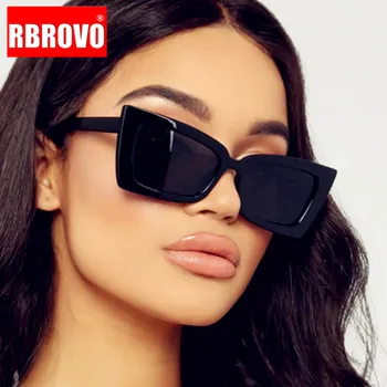 RBROVO 2023 Cat Eye slnečné Okuliare Ženy Motýľ Rám Ženy Okuliare Vintage Odtiene na Okuliare v Retro Gafas De Sol Mujer uv400