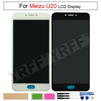 LCD Displej Dotykový Displej Digitalizátorom. Montáž MeiZu U20 ,S Ráme Obrazovky LCD,Telefón, Opraviť, Nahradiť Časť