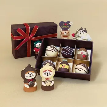 Valentína Miniatúrne Scény, Dekorácie, Čokolády Darčekové Predmety Jahoda Chlieb Ploche Dekorácie Živice Dekorácie Zber