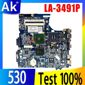 Pre HP Compaq 530 Prenosný počítač Doske 945GME DDR2 438551-001 448434-001 IAT50 LA-3491P Doske