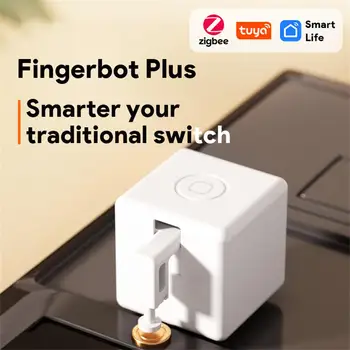 Tuya Zigbee Fingerbot Plus Smart Switch Fingerbot Inteligentný Život Aplikácie Hlasové Ovládanie Fingerbot Plus, Tlačné Tlačidlo Smart Home