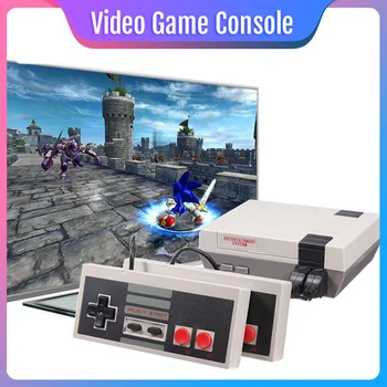Video Herné Konzoly, NES Retro 8 Bitové Konzoly, Vstavané 620 Hry, Podpora Dvojitého Prehrávač, TV Výstup, Darček pre Deti