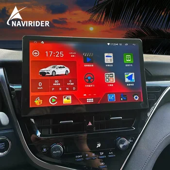 12.8 palcovej Obrazovke Rádio Pre Toyota Camry Android 13 2022 2021 Multimediálne Video Prehrávač, GPS Navigáciu Bezdrôtový Carplay Vedúci Jednotky