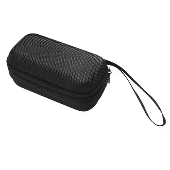 Slúchadlá Prípade Taška Prenosná Slúchadlá Slúchadlá Pevný Úložný Box pre Pamäťovú Kartu, USB Kábel Organizátor Mini Slúchadlá Taška EVA Black