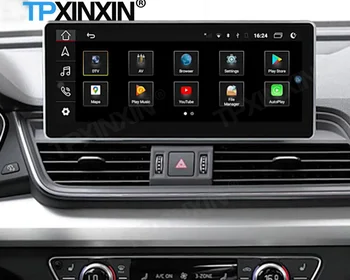 1 DIN 128G Carplay Rádio Prijímač, Android Multimediálne Pre Audi Q5 2017 2018 2019 2020 Car Audio Stereo GPS Video Prehrávač Vedúci Jednotky
