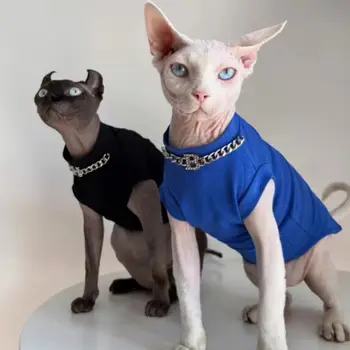 Luxusné Zimné Tielko pre Sphynx Mačka Reflexné Pet Oblečenie Reflexnými Pet Oblečenie Mačka Bunda Devon Rex Mikina na Jeseň