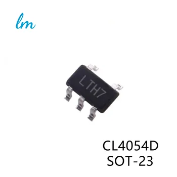 50PCS/VEĽA CL4054D LTH7 SOT23-5 vysoký prúd 500MA lítiové batérie, nabíjanie čip nízka pohotovostná spotreba energie IC Čip Na Sklade