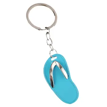Módne Jednoduché Kovový Prívesok Keychain Obuvi Papuče Keyring Šperky Taška Auto Kúzlo Príslušenstvo Jedinečný Darček Keyring