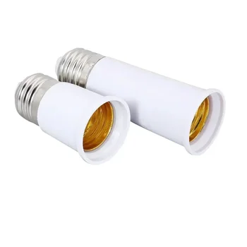 Vysoká Hodnota E27 Na E27 Rozšírené Konverzie Tienidlo Skrutku Tienidlo LED Osvetlenie Žiarovky, Príslušenstvo Súprava