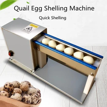 Automatické Varené Kuracie Vajcia Istič Sheller Stroj Prepeličie Vajcia Peeling Stroj