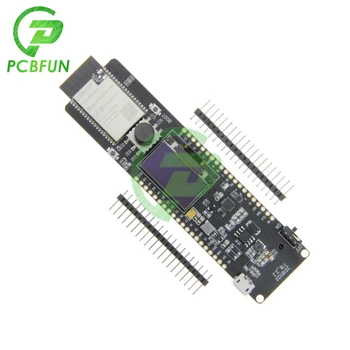 0.96 palcový OLED T-controller ESP32-WROVER 4MB SPI Flash 8MB PSRAM 32 Bitový Modul with18650 Batérie Prípade USB TTL CP2104