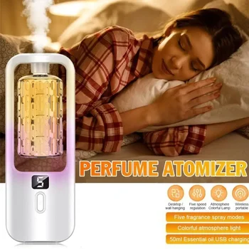 Nové Aromaterapia Stroj Difúzor Mini Veľké Hmly Hlasitosti USB Zvlhčovač Vzduchu Domácnosti, Malé Zvlhčovač Intelligent Auto