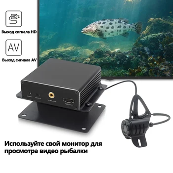2024 Najnovšie 20m 1080P Podvodné Video rybárske Fotoaparát S AV & HDMI Port,zimné rybárske kamery,Podpora ak sa chcete Pripojiť Svoj Vlastný TV